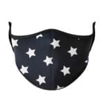Black with Stars Face Mask