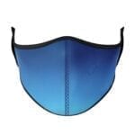 Blue Ombre Face Mask