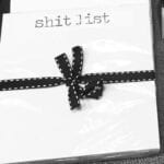 Shit List Notepad