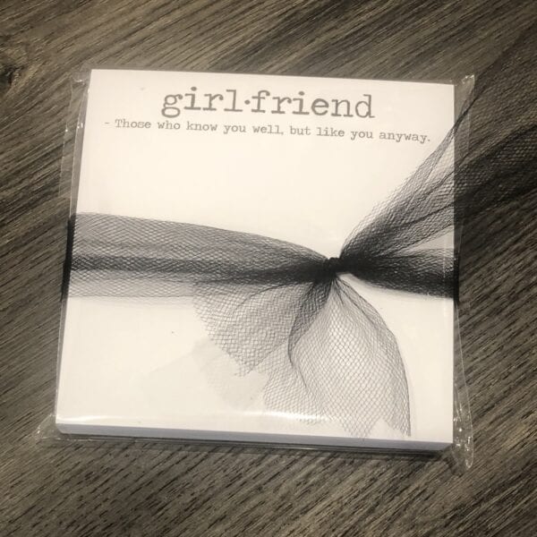 Girlfriend Notepad