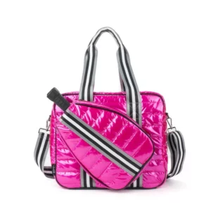 Pink Puffer Pickleball Bag